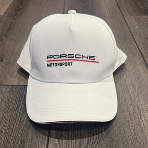 NWT Never Worn Porsche Motorsport White Hat